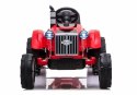 Traktor na Akumulator z Przyczepą CH9959 Czerwony LEAN CARS