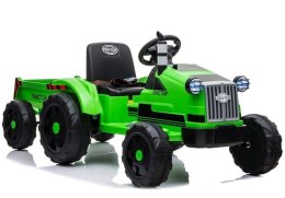 Traktor na Akumulator z Przyczepą CH9959 Zielony LEAN CARS