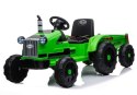 Traktor na Akumulator z Przyczepą CH9959 Zielony LEAN CARS