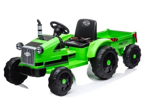 Traktor na Akumulator z Przyczepą CH9959 Zielony LEAN CARS Traktor na Akumulator z Przyczepą CH9959 Zielony LEAN CARS