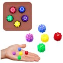 Zestaw 5 Gier Squid Game Tradycyjne Koreańskie Gry Kości Bączek Karta LEAN Toys