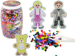 Zestaw DIY Koraliki Do Prasowania Szablony 9000 Sztuk LEAN Toys