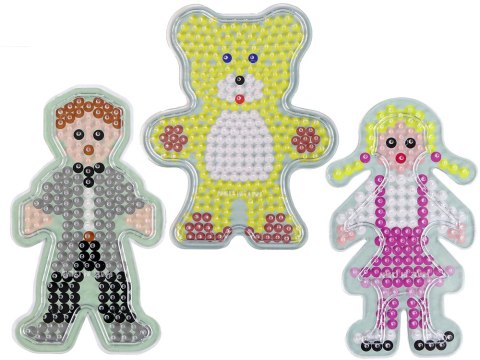 Zestaw DIY Koraliki Do Prasowania Szablony 9000 Sztuk LEAN Toys Zestaw DIY Koraliki Do Prasowania Szablony 9000 Sztuk LEAN Toys