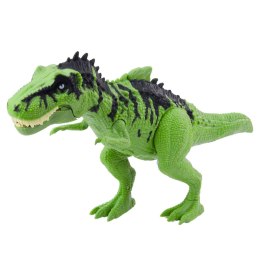 Zestaw Dinozaur Z Małymi Figurki Ruchomy Dźwięki Zielony LEAN Toys
