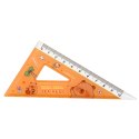 Zestaw Przybory Geometryczne Kapibara Linijka Kątomierz Ekierki 4el LEAN