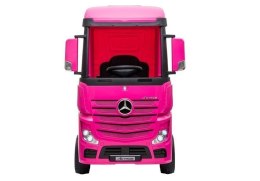Auto Na Akumulator Mercedes Actros Różowy 4x4 LEAN CARS