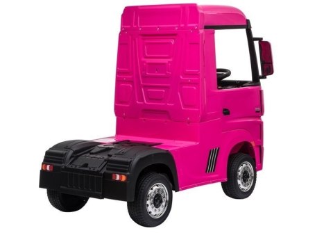 Auto Na Akumulator Mercedes Actros Różowy 4x4 LEAN CARS Auto Na Akumulator Mercedes Actros Różowy 4x4 LEAN CARS
