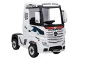 Auto na Akumulator Mercedes Actros Biały LEAN CARS