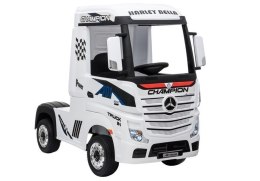 Auto na Akumulator Mercedes Actros Biały LEAN CARS