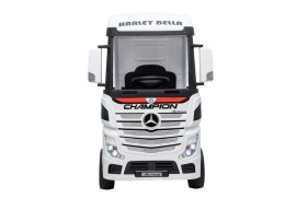 Auto na Akumulator Mercedes Actros Biały LEAN CARS