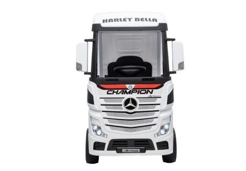 Auto na Akumulator Mercedes Actros Biały LEAN CARS Auto na Akumulator Mercedes Actros Biały LEAN CARS