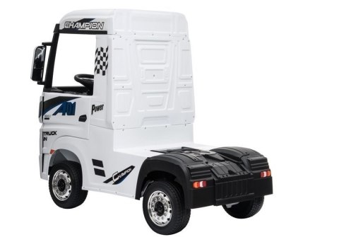 Auto na Akumulator Mercedes Actros Biały LEAN CARS Auto na Akumulator Mercedes Actros Biały LEAN CARS