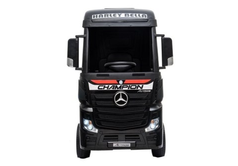 Auto na Akumulator Mercedes Actros Czarny Lakierowany MP4 LEAN CARS Auto na Akumulator Mercedes Actros Czarny Lakierowany MP4 LEAN CARS