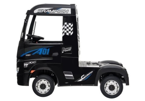 Auto na Akumulator Mercedes Actros Czarny Lakierowany MP4 LEAN CARS Auto na Akumulator Mercedes Actros Czarny Lakierowany MP4 LEAN CARS