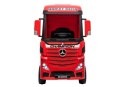 Auto na Akumulator Mercedes Actros Czerwone LEAN CARS