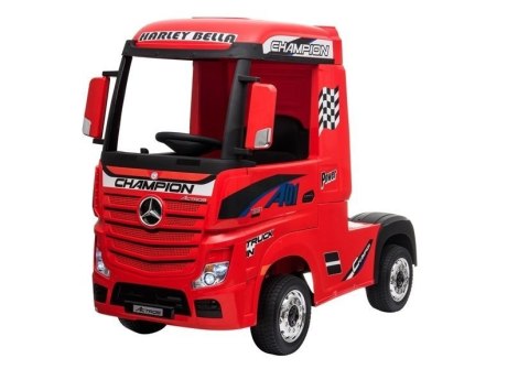 Auto na Akumulator Mercedes Actros Czerwone LEAN CARS Auto na Akumulator Mercedes Actros Czerwone LEAN CARS