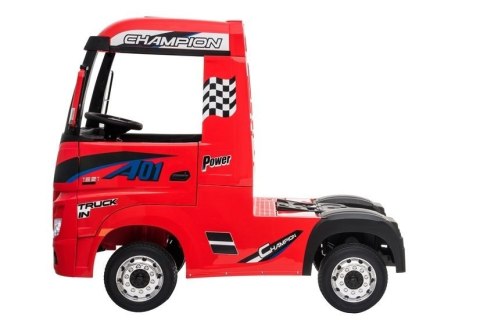 Auto na Akumulator Mercedes Actros Czerwone LEAN CARS Auto na Akumulator Mercedes Actros Czerwone LEAN CARS