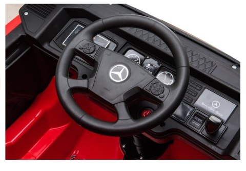 Auto na Akumulator Mercedes Actros Czerwone LEAN CARS Auto na Akumulator Mercedes Actros Czerwone LEAN CARS