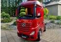Auto na Akumulator Mercedes Actros Czerwony Lakierowany MP4 LEAN CARS