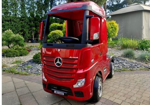 Auto na Akumulator Mercedes Actros Czerwony Lakierowany MP4 LEAN CARS Auto na Akumulator Mercedes Actros Czerwony Lakierowany MP4 LEAN CARS
