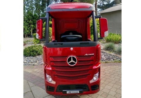 Auto na Akumulator Mercedes Actros Czerwony Lakierowany MP4 LEAN CARS Auto na Akumulator Mercedes Actros Czerwony Lakierowany MP4 LEAN CARS