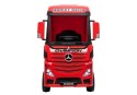 Auto na Akumulator Mercedes Actros Czerwony Lakierowany MP4 LEAN CARS