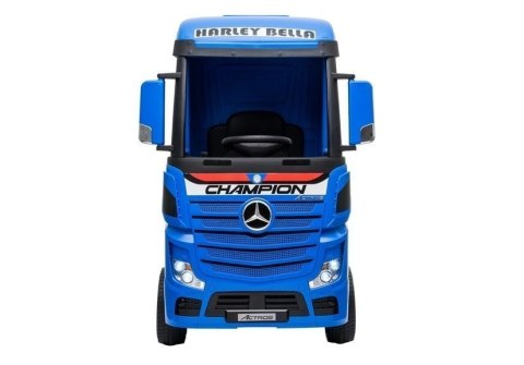 Auto na Akumulator Mercedes Actros Niebieski LEAN CARS Auto na Akumulator Mercedes Actros Niebieski LEAN CARS