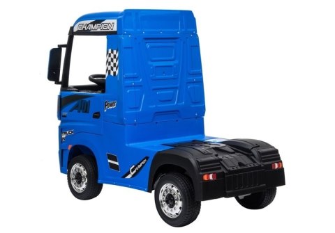 Auto na Akumulator Mercedes Actros Niebieski Lakierowany MP4 LEAN CARS Auto na Akumulator Mercedes Actros Niebieski Lakierowany MP4 LEAN CARS