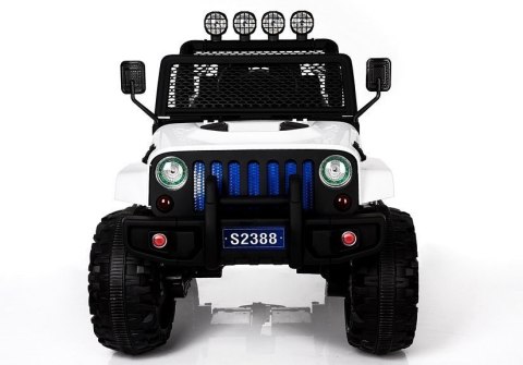 Auto na Akumulator S2388 Jeep Biały 4x45W LEAN CARS Auto na Akumulator S2388 Jeep Biały 4x45W LEAN CARS