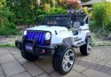 Auto na Akumulator S2388 Jeep Biały 4x45W LEAN CARS