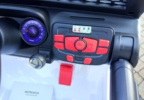 Auto na Akumulator S2388 Jeep Biały 4x45W LEAN CARS Auto na Akumulator S2388 Jeep Biały 4x45W LEAN CARS