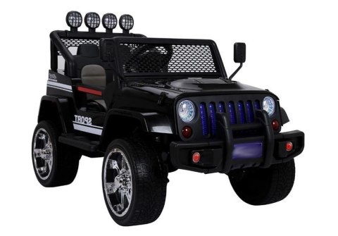 Auto na Akumulator S2388 Jeep Czarny 4x45W LEAN CARS Auto na Akumulator S2388 Jeep Czarny 4x45W LEAN CARS