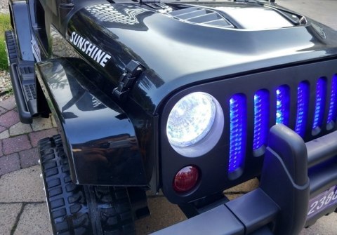 Auto na Akumulator S2388 Jeep Czarny 4x45W LEAN CARS Auto na Akumulator S2388 Jeep Czarny 4x45W LEAN CARS
