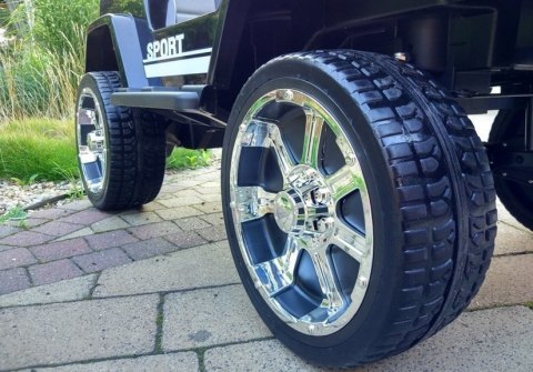 Auto na Akumulator S2388 Jeep Czarny 4x45W LEAN CARS Auto na Akumulator S2388 Jeep Czarny 4x45W LEAN CARS