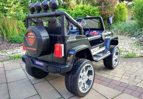 Auto na Akumulator S2388 Jeep Czarny 4x45W LEAN CARS Auto na Akumulator S2388 Jeep Czarny 4x45W LEAN CARS