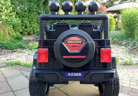 Auto na Akumulator S2388 Jeep Czarny 4x45W LEAN CARS Auto na Akumulator S2388 Jeep Czarny 4x45W LEAN CARS