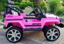 Auto na Akumulator S2388 Jeep Różowy 4x45W LEAN CARS