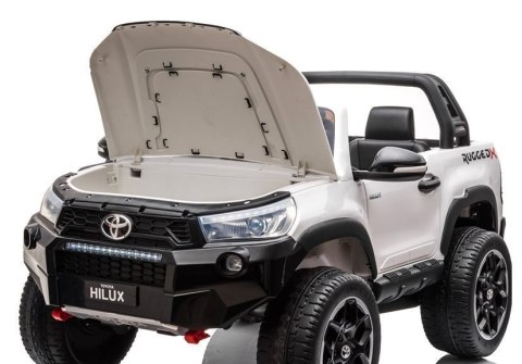 Auto na Akumulator Toyota Hilux Biały LEAN CARS Auto na Akumulator Toyota Hilux Biały LEAN CARS