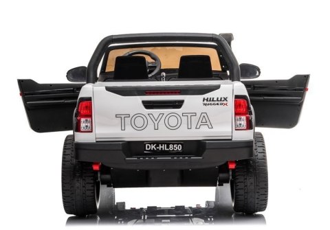 Auto na Akumulator Toyota Hilux Biały LEAN CARS Auto na Akumulator Toyota Hilux Biały LEAN CARS