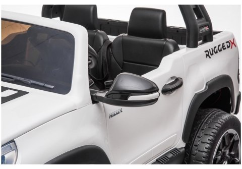 Auto na Akumulator Toyota Hilux Biały LEAN CARS Auto na Akumulator Toyota Hilux Biały LEAN CARS