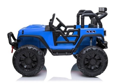 Auto na akumulator Jeep JC666 Niebieski Lakierowany LEAN CARS Auto na akumulator Jeep JC666 Niebieski Lakierowany LEAN CARS