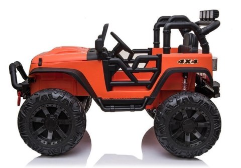 Auto na akumulator Jeep JC666 Pomarańczowy LEAN CARS Auto na akumulator Jeep JC666 Pomarańczowy LEAN CARS
