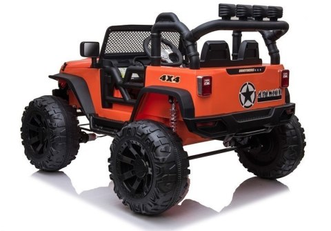 Auto na akumulator Jeep JC666 Pomarańczowy LEAN CARS Auto na akumulator Jeep JC666 Pomarańczowy LEAN CARS