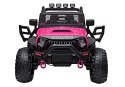 Auto na akumulator Jeep JC666 Różowy Lakierowany LEAN CARS