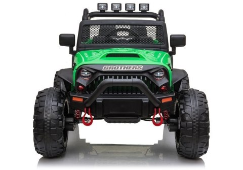 Auto na akumulator Jeep JC666 Zielony LEAN CARS Auto na akumulator Jeep JC666 Zielony LEAN CARS