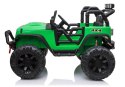 Auto na akumulator Jeep JC666 Zielony LEAN CARS