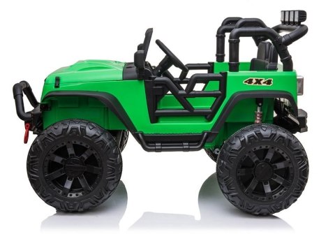 Auto na akumulator Jeep JC666 Zielony LEAN CARS Auto na akumulator Jeep JC666 Zielony LEAN CARS