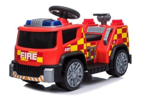 Auto na akumulator Wóz strażacki TR1911 Czerwony LEAN CARS Auto na akumulator Wóz strażacki TR1911 Czerwony LEAN CARS