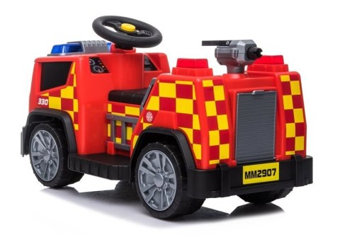 Auto na akumulator Wóz strażacki TR1911 Czerwony LEAN CARS Auto na akumulator Wóz strażacki TR1911 Czerwony LEAN CARS