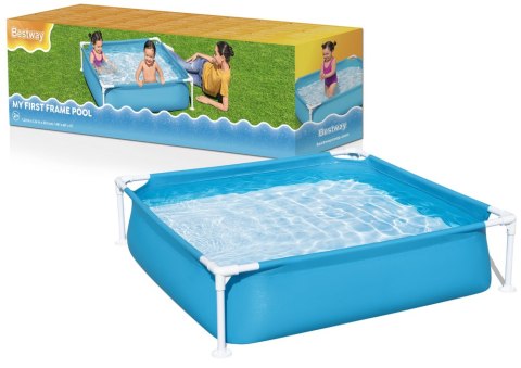 Basen Ogrodowy Stelażowy Dla Dzieci 122 cm x 122 cm x 30 cm Bestway 56217 Bestway Basen Ogrodowy Stelażowy Dla Dzieci 122 cm x 122 cm x 30 cm Bestway 56217 Bestway